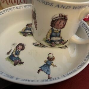 Queen’s Little Miss Muffet Cup & Bowl